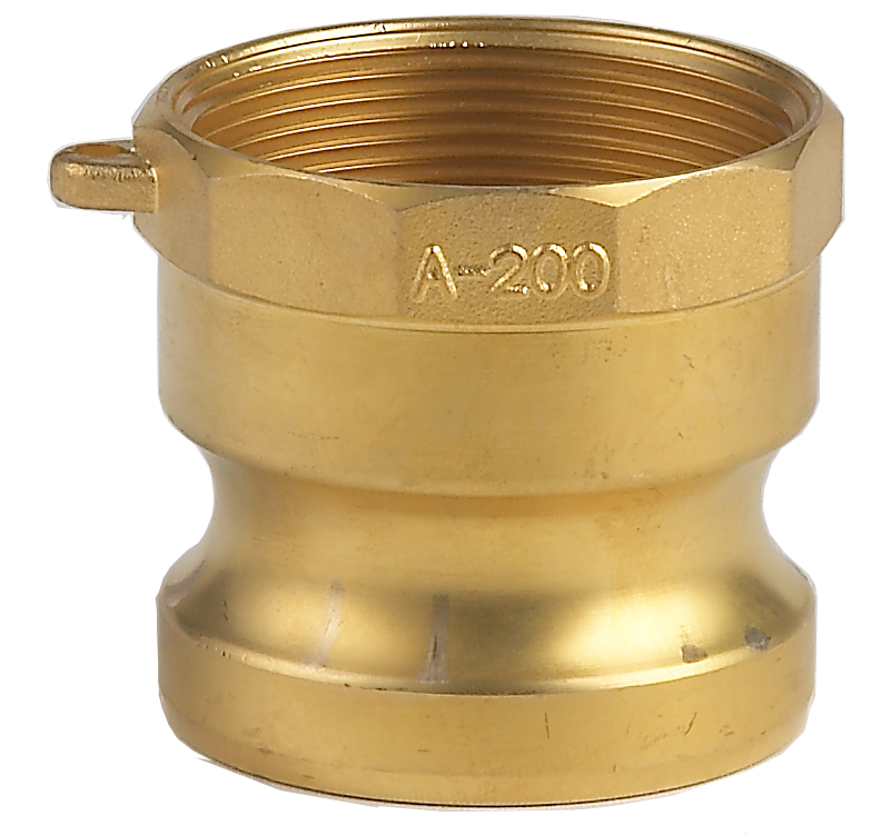 PT Coupling CF1200107 Adapter, 3/4 in Type A x 3/4 in FNPT, Brass